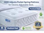 Adjusta Pocket Mattress for Electric Beds - 8-Inch