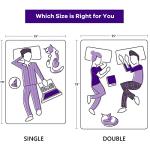 Inofia Gel Memory Foam Mattress Topper 8CM