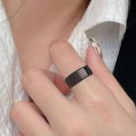 Smart Ceramic Ring Fitness Tracker with RFID Cards