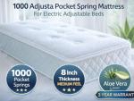 Adjusta Pocket Mattress for Electric Beds - 8-Inch
