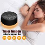 Easysleep White Noise Machine with 25 Sounds
