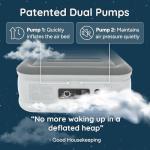 Huddle NEVER DEFLATE™ Luxury Air Bed with Light