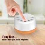 Easysleep White Noise Machine with Night Lights