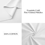 Cotton Percale Flat Sheets for Luxurious Sleep