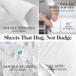 Linen Company Eucalyptus Tencel Fitted Sheet