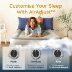 Huddle NEVER DEFLATE™ Luxury Air Bed with Light