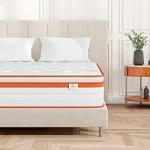 TeQsli 10 Inch Gel Memory Foam Double Mattress