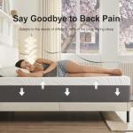 Memory Foam Single Mattress with Breathable Cover