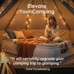 Huddle NEVER DEFLATE™ Luxury Air Bed with Light