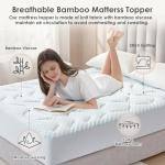 EHEYCIGA Kingsize Memory Foam Mattress Topper