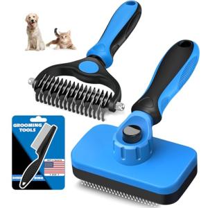 Self Cleaning Slicker Brush Set for Pets