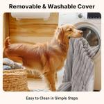 Extra Thick Orthopedic Dog Bed for Seniors