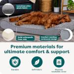 FurHaven Jumbo Orthopedic Dog Bed for Large Dogs