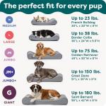 FurHaven Jumbo Orthopedic Dog Bed for Large Dogs