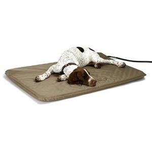 K&H Heated Orthopedic Outdoor Pet Bed 36x25in