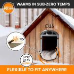 K&H Heated Orthopedic Outdoor Pet Bed 36x25in