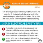 K&H Heated Orthopedic Outdoor Pet Bed 36x25in