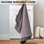 Washable Waterproof Dog Bed Cover, Grey