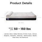 Extra Large Orthopedic Memory Foam Dog Bed