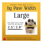 DOK TigerToes Non-Slip Dog Socks for Large Dogs