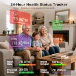 AI Fitness Tracker with Sleep Monitor & 24/7 Activity