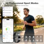 AI Fitness Tracker with Sleep Monitor & 24/7 Activity