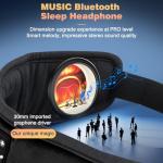 Bluetooth Sleep Mask Headphones for Restful Sleep