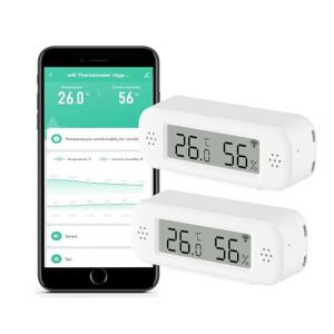 WiFi Smart Thermometer and Hygrometer with App