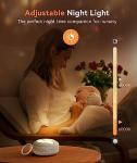 Dreamegg Portable White Noise Machine with Night Light