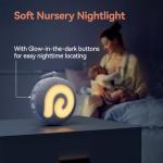 Dreamegg Portable White Noise Machine with Night Light