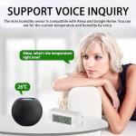Smart WiFi Thermometer and Humidity Monitor, Alexa Compatible