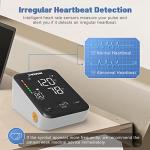 Large Cuff Blood Pressure Monitor with Heart Rate