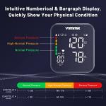 Large Cuff Blood Pressure Monitor with Heart Rate