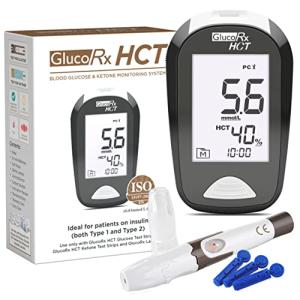 GlucoRx HCT Glucose Monitor for Health Tracking