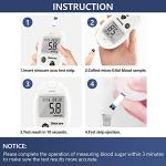 Sinocare Blood Sugar Monitor with 50 Test Strips