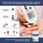 Sinocare Blood Sugar Monitor with 50 Test Strips