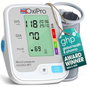 OxiPro BP1 Blood Pressure Monitor for Home Use