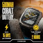CARBINOX Edge Rugged Smart Watch with AMOLED Display