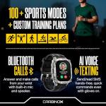 CARBINOX Edge Rugged Smart Watch with AMOLED Display