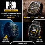 CARBINOX Edge Rugged Smart Watch with AMOLED Display