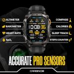 CARBINOX Edge Rugged Smart Watch with AMOLED Display