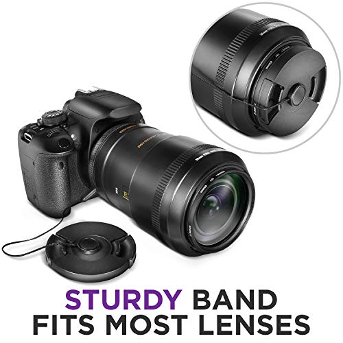 5 Pcs Altura Photo Lens Cap Keeper Holder