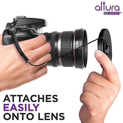 5 Pcs Altura Photo Lens Cap Keeper Holder