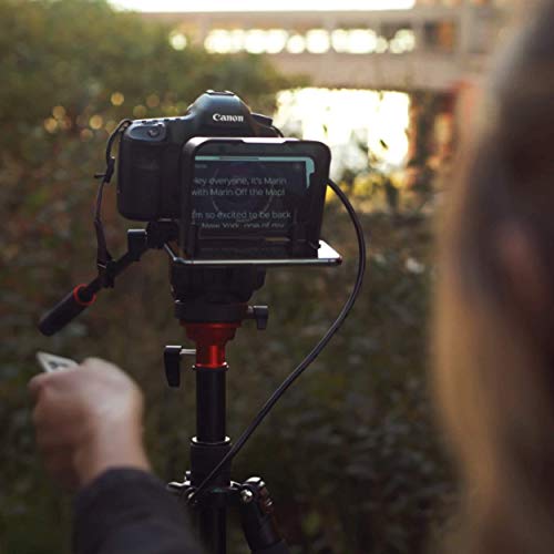 The Padcaster Parrot Teleprompter Kit, Portable Teleprompter for iPhone