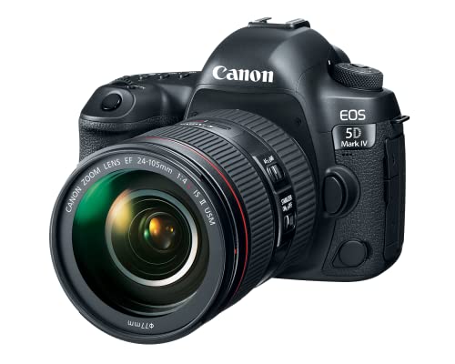 Canon EOS 5D Mark IV Full Frame Digital SLR Camera with EF 24-105mm f/4L is II USM Lens Kit