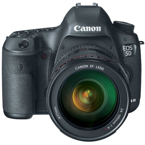 Canon EOS 5D Mark III 22.3 MP Full Frame CMOS Digital SLR Camera with EF 24-105mm f/4 L is USM Lens