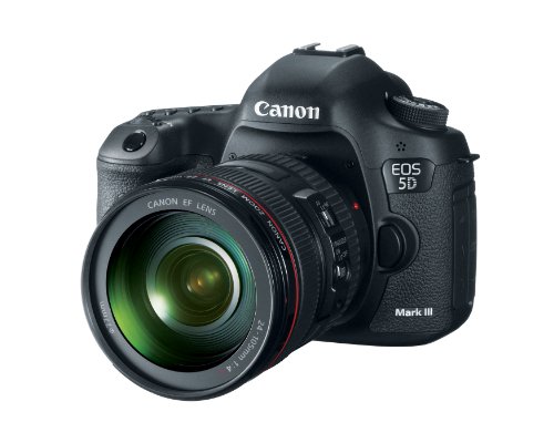 Canon EOS 5D Mark III 22.3 MP Full Frame CMOS Digital SLR Camera with EF 24-105mm f/4 L is USM Lens