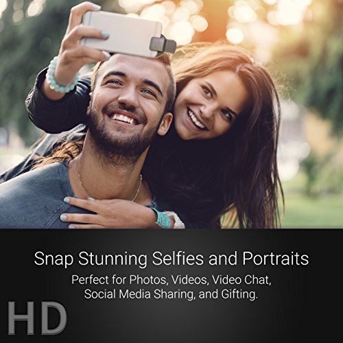 Xenvo Pro Lens Kit for iPhone, Samsung, Pixel, Macro and Wide Angle Lens with LED Light and Travel Case