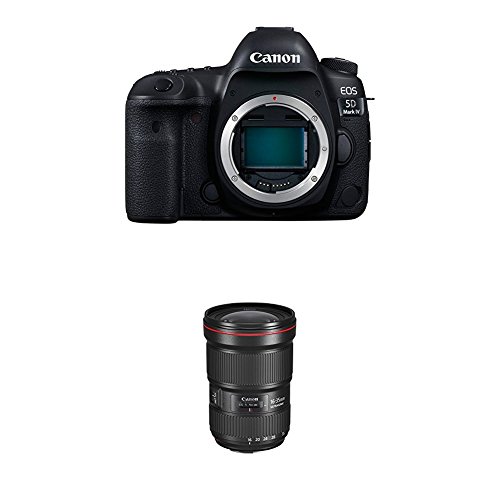 Canon EOS 5D Mark IV Full Frame Digital SLR Camera Body with Canon EF 16–35mm f/2.8L III USM Lens