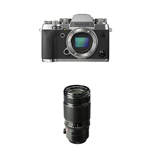 Fujifilm X-T2 Mirrorless Digital Camera (Graphite Silver) w/ XF50-140mmF2.8 R Lens